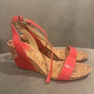Bandalino Wedge Sandal (BDMODERNGIRL) | Pink Sy | Size 9 (Women's)